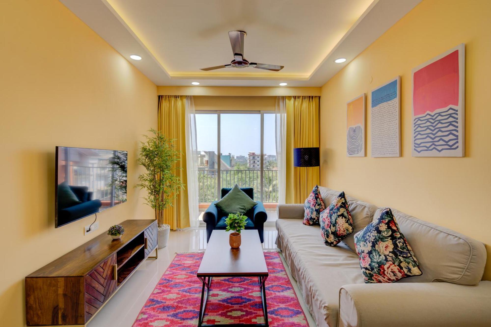Luxe 2Bhk 10Min From Goi Airport With Pool Access Lejlighed Dabolim Eksteriør billede